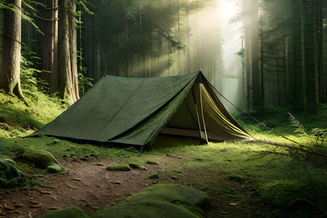Image of camping tarp tent-Supreme Tarps
